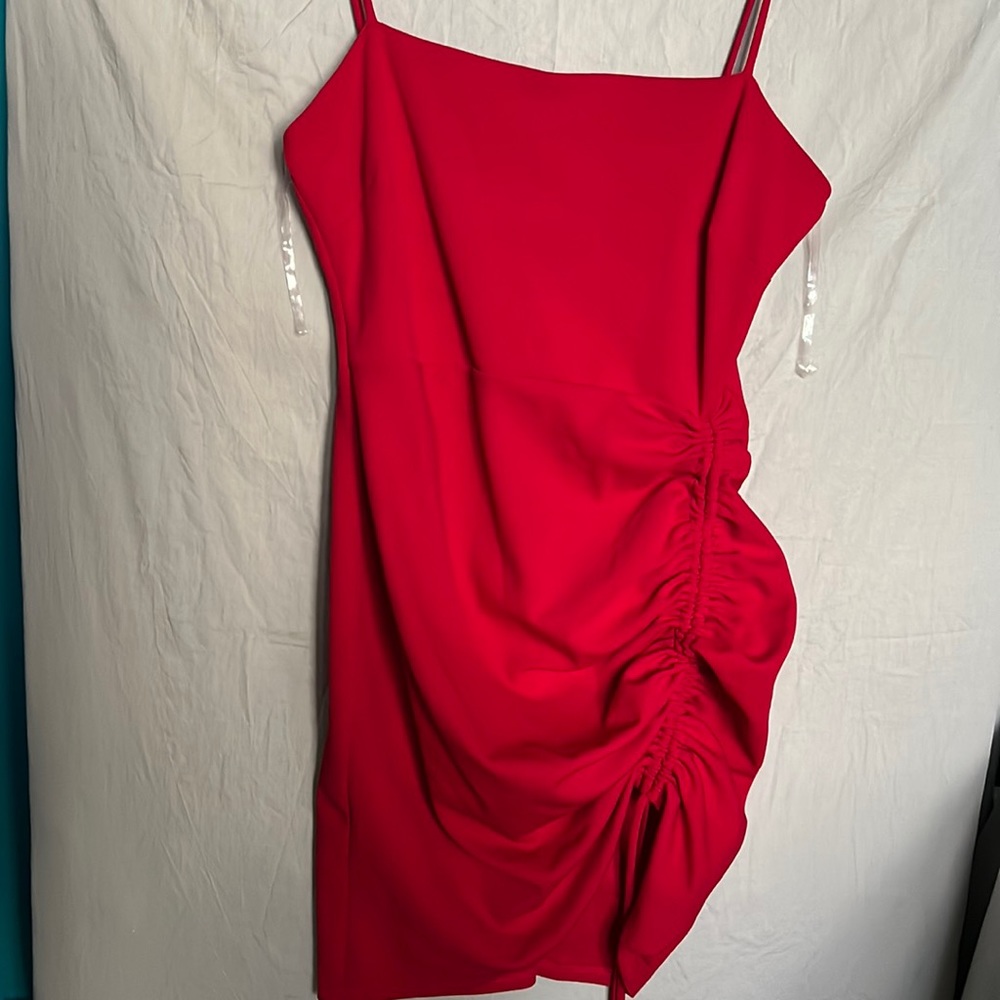 Red sexy dress